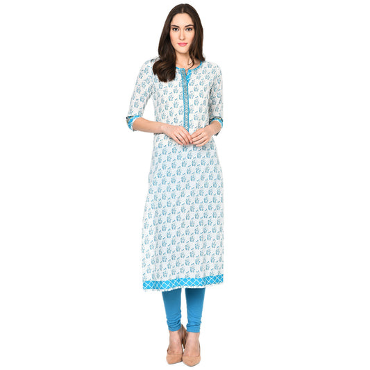 Liberty Print Extra Long Women's Kurta JPL1138