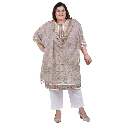 Kota Doria Mulmul Dupatta UCK22007D