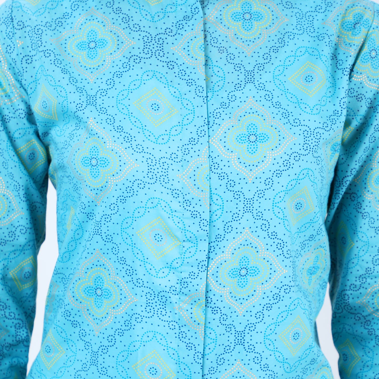 Bandh Gala Eclectic Blue Party Wear Kurti UCK22030