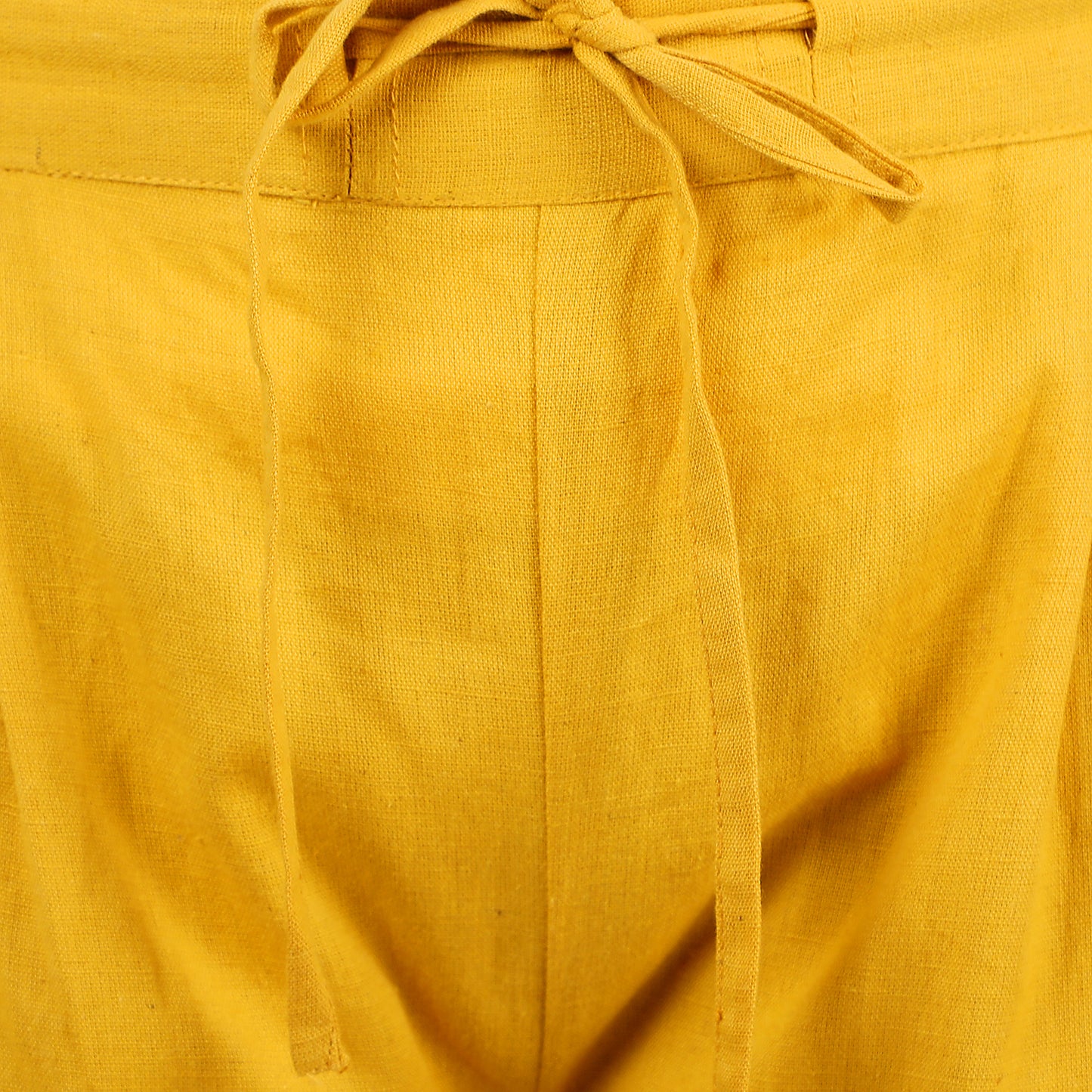 YELLOW Cotton Linen Trouser UP7023
