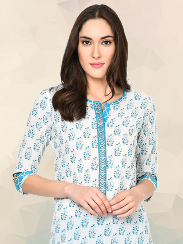 Liberty Print Extra Long Women's Kurta JPL1138
