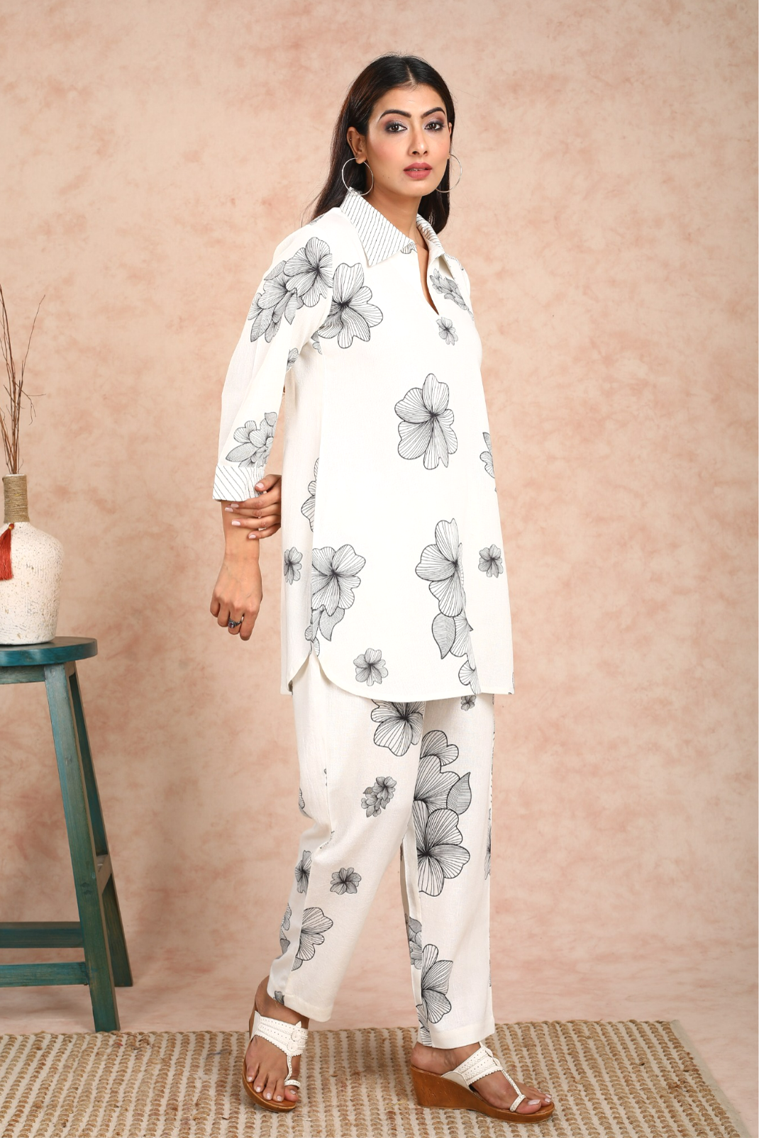 navi-nari-linen-black-on-white-printed-co-ord-set