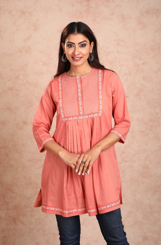 Terracotta Tunic Peach