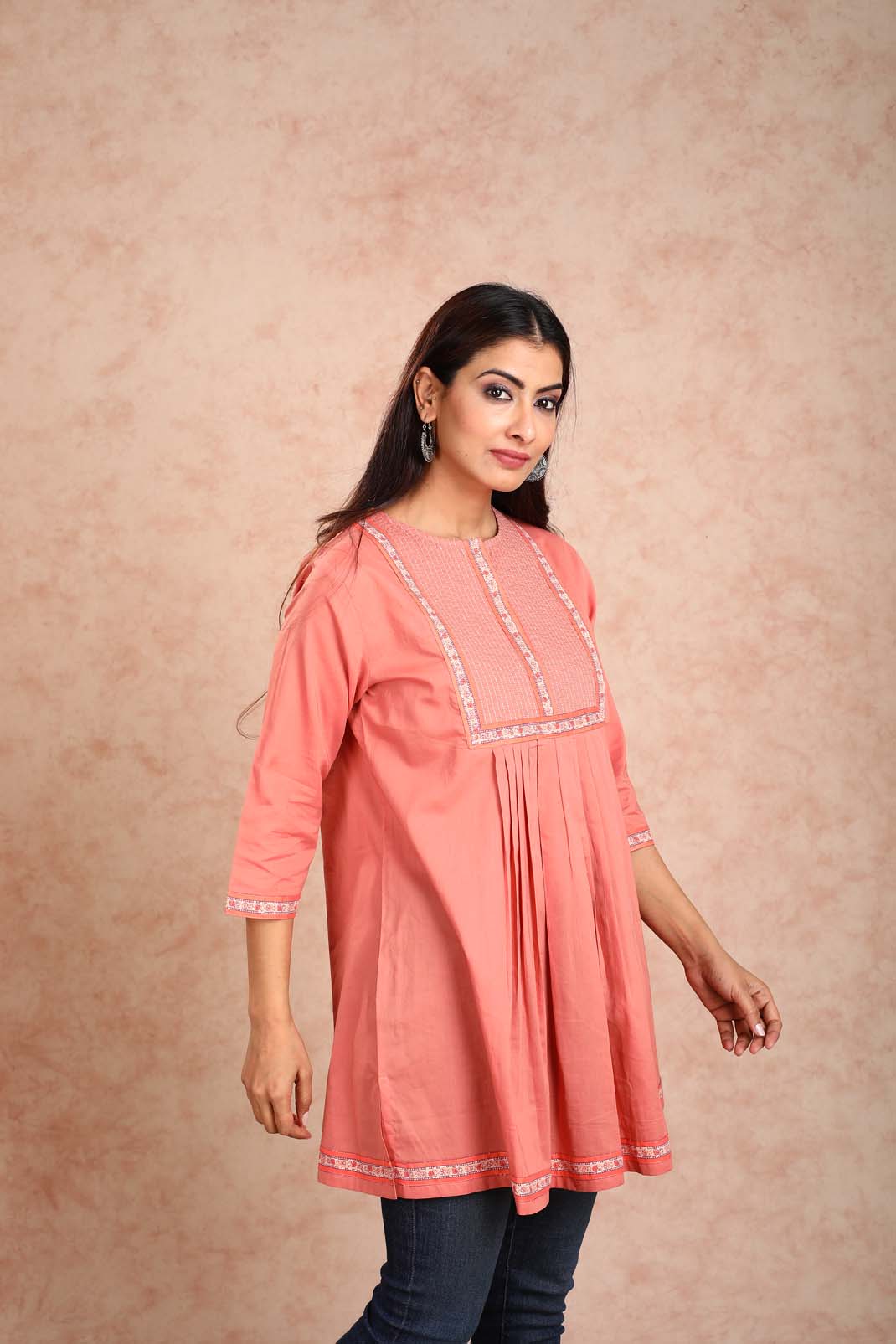 Terracotta Tunic Peach