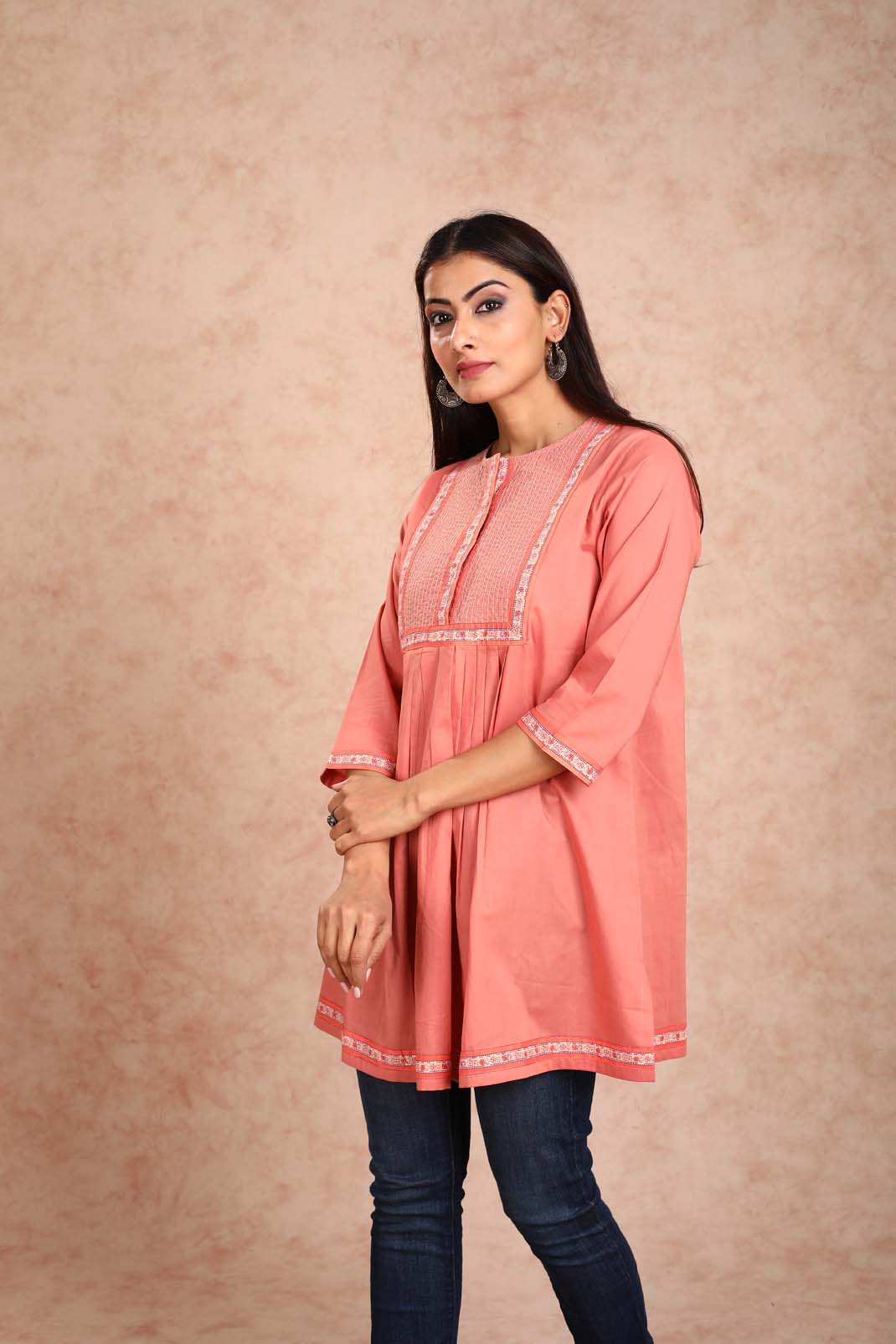Terracotta Tunic Peach