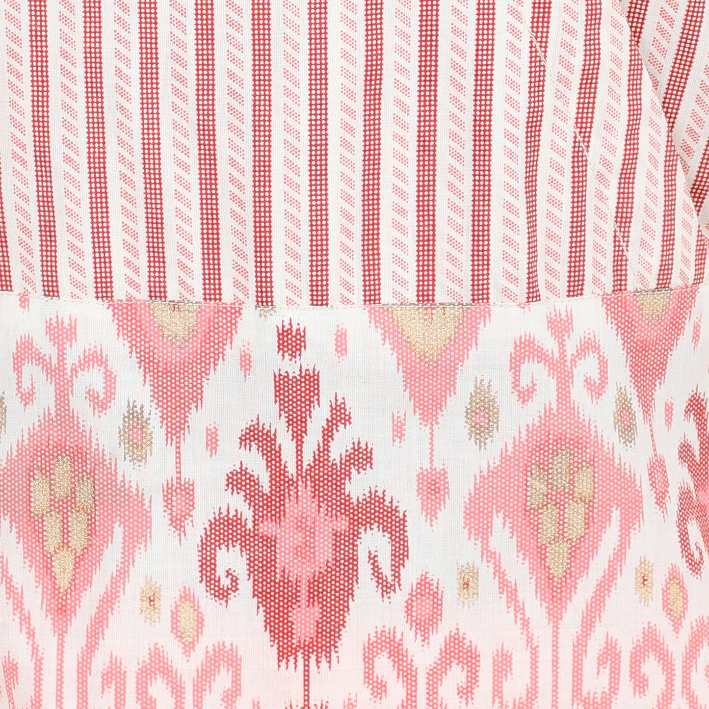 New Design Pink Ikat Kurti UCK22003