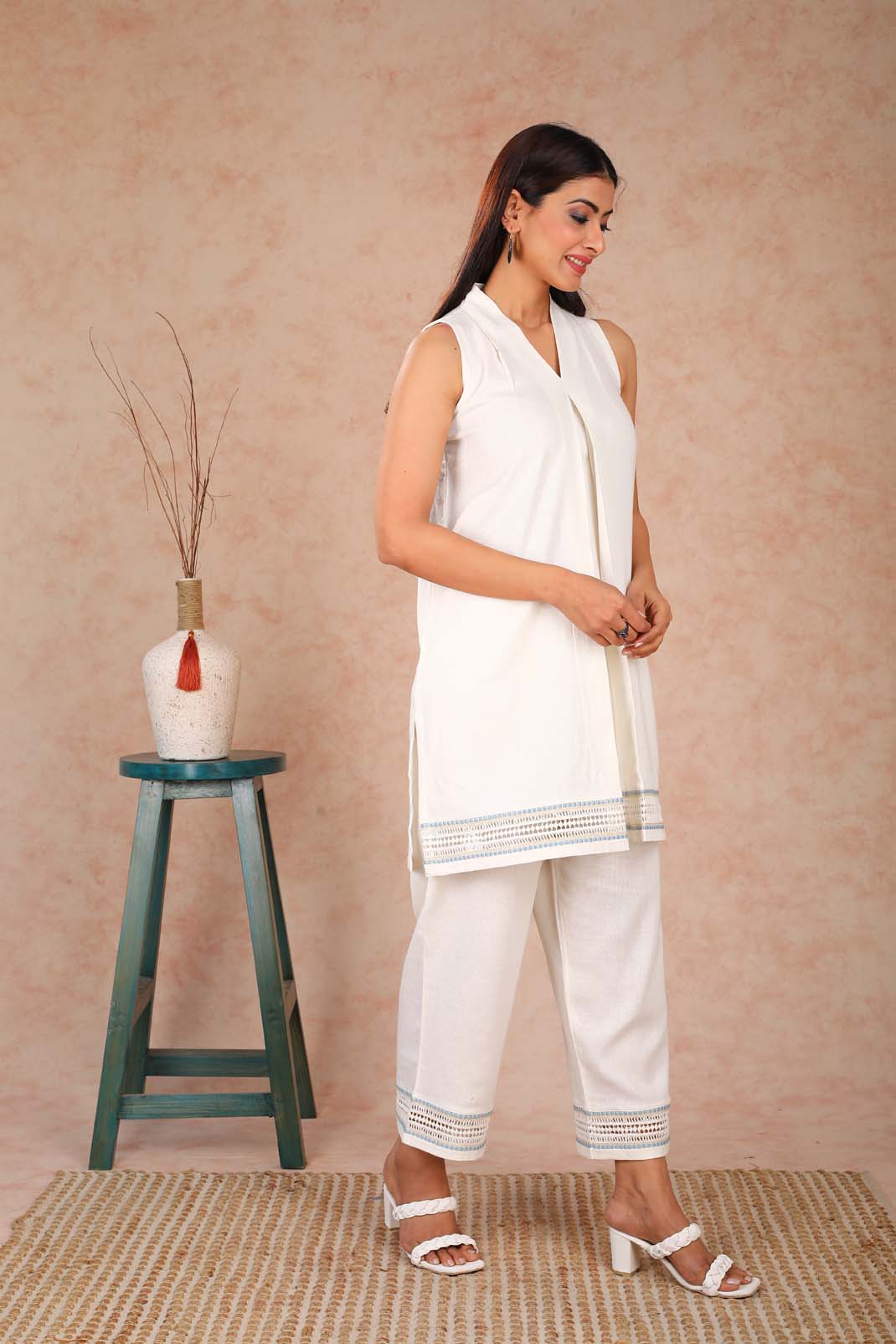 Ethereal Linen Co-ord Set